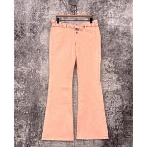 Vintage Marithe Francois Girbaud MFG Jeans 30 Womens Pink Denim Y2K Low Rise